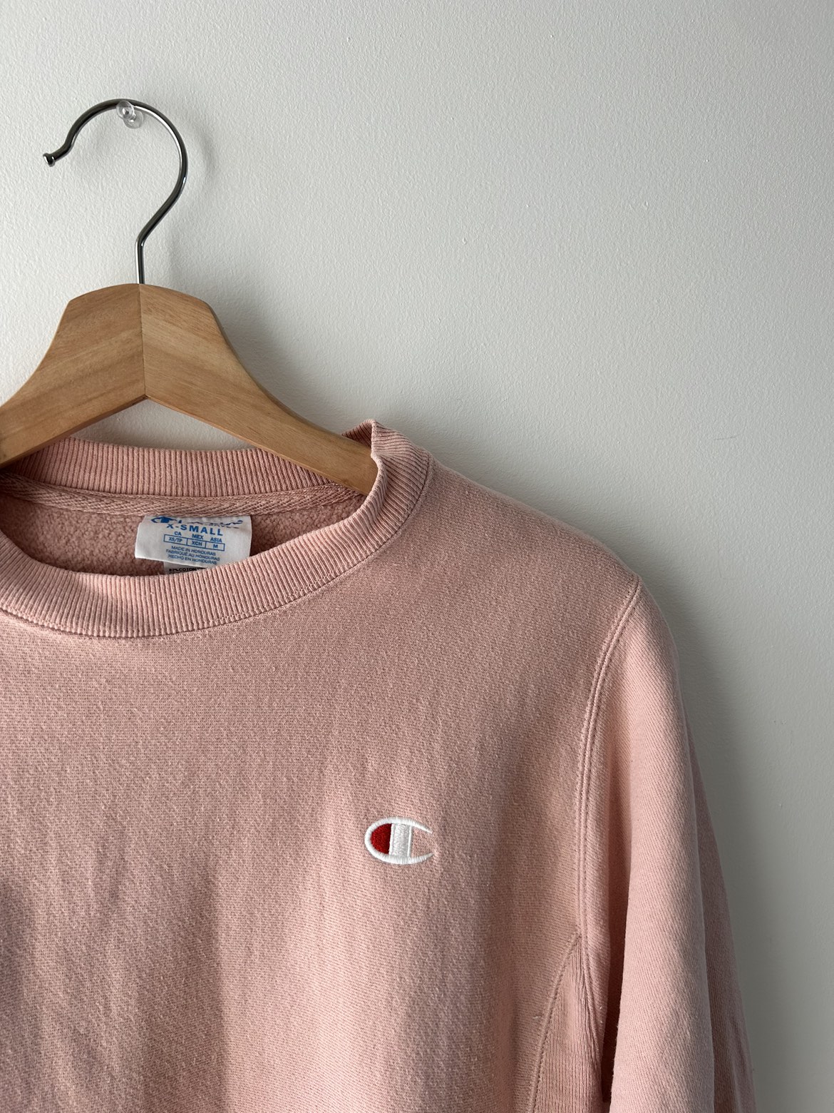Champion Pink Reverse Weave Sweatshirt Size XS - photo 4