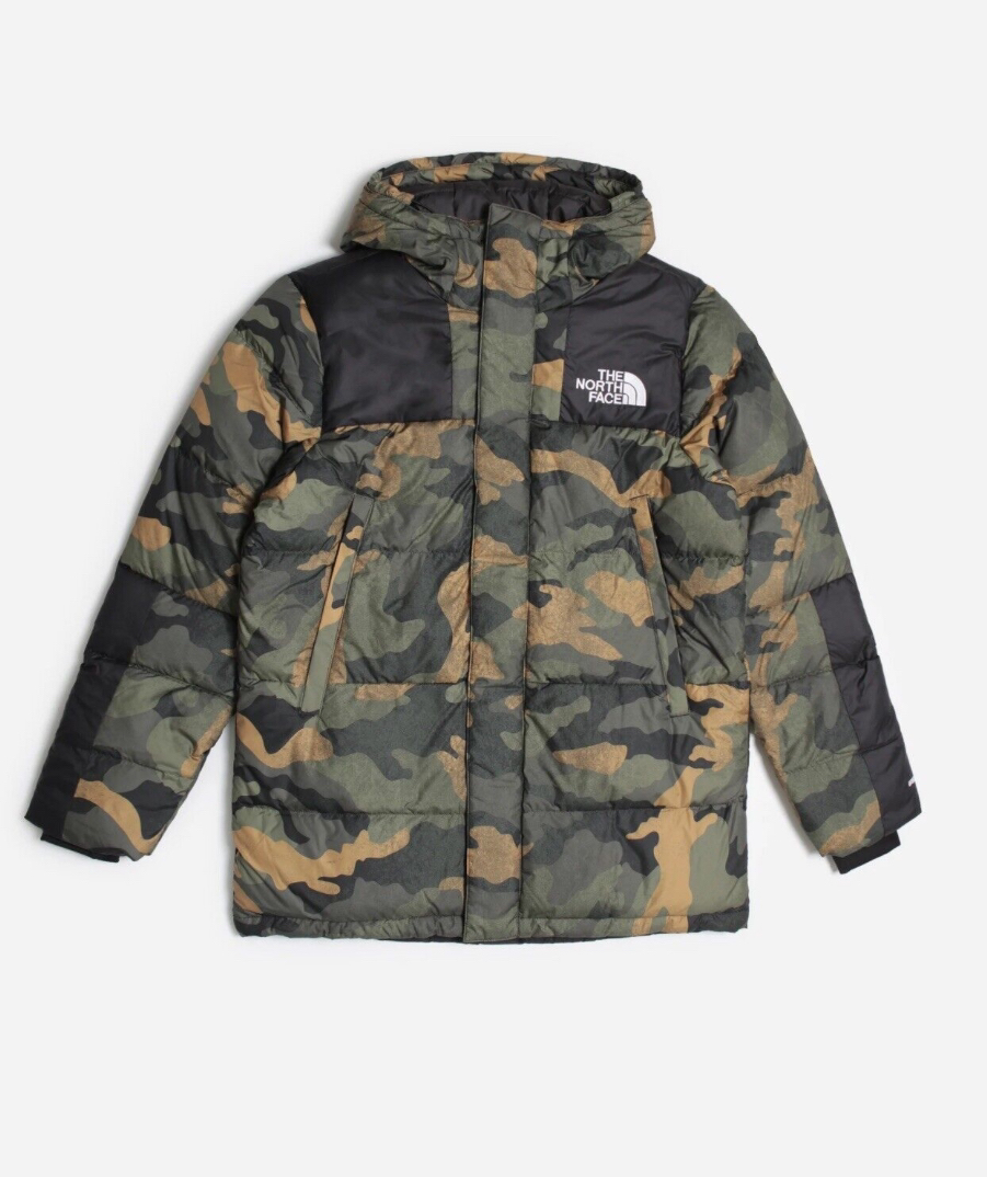 Medium North Face Deptford Down Jacket Olive Green Camo image indicator(2)