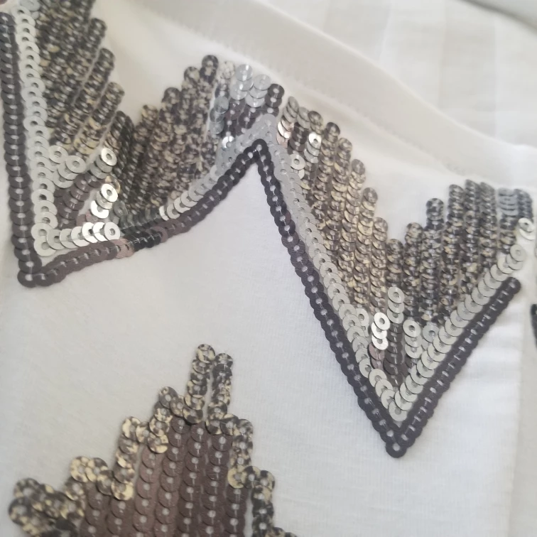 EXPRESS Gold Sequins Mini Elegant Formal Dress XS image indicator(6)