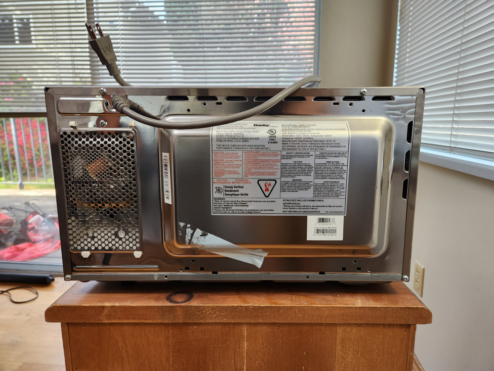 Danby Designer Microwave DMW111KSSDD 1000w - photo 3