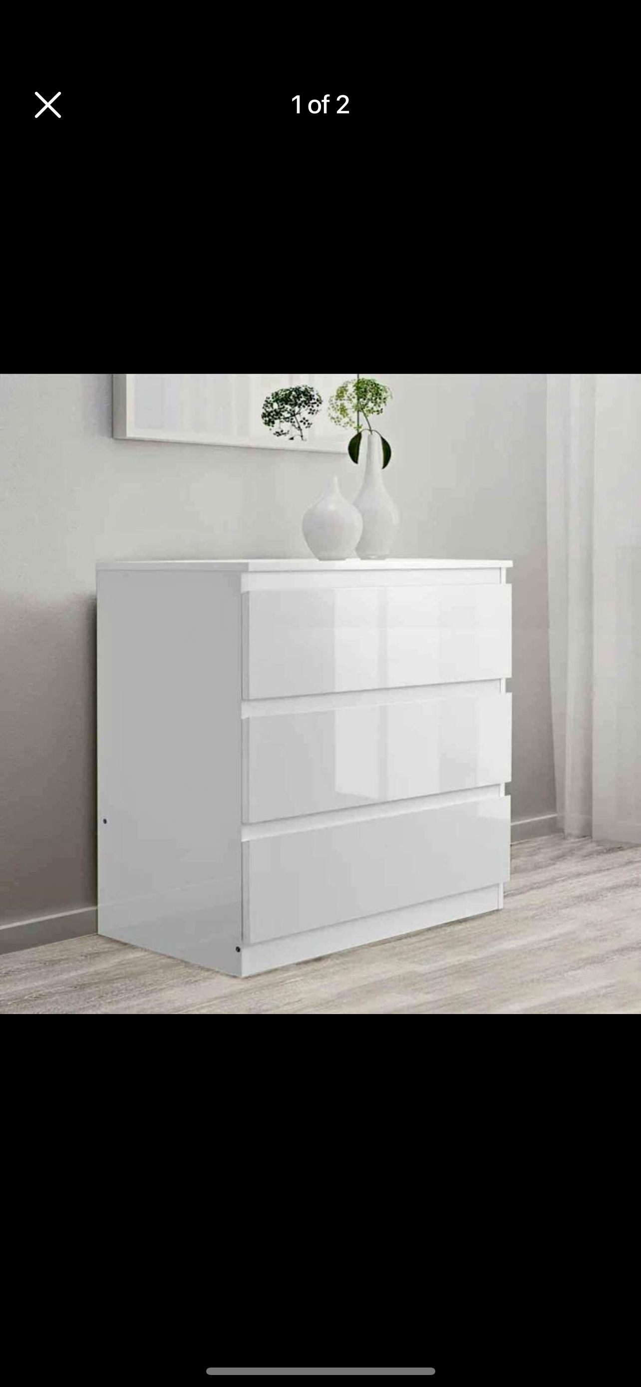 3 drawer chest