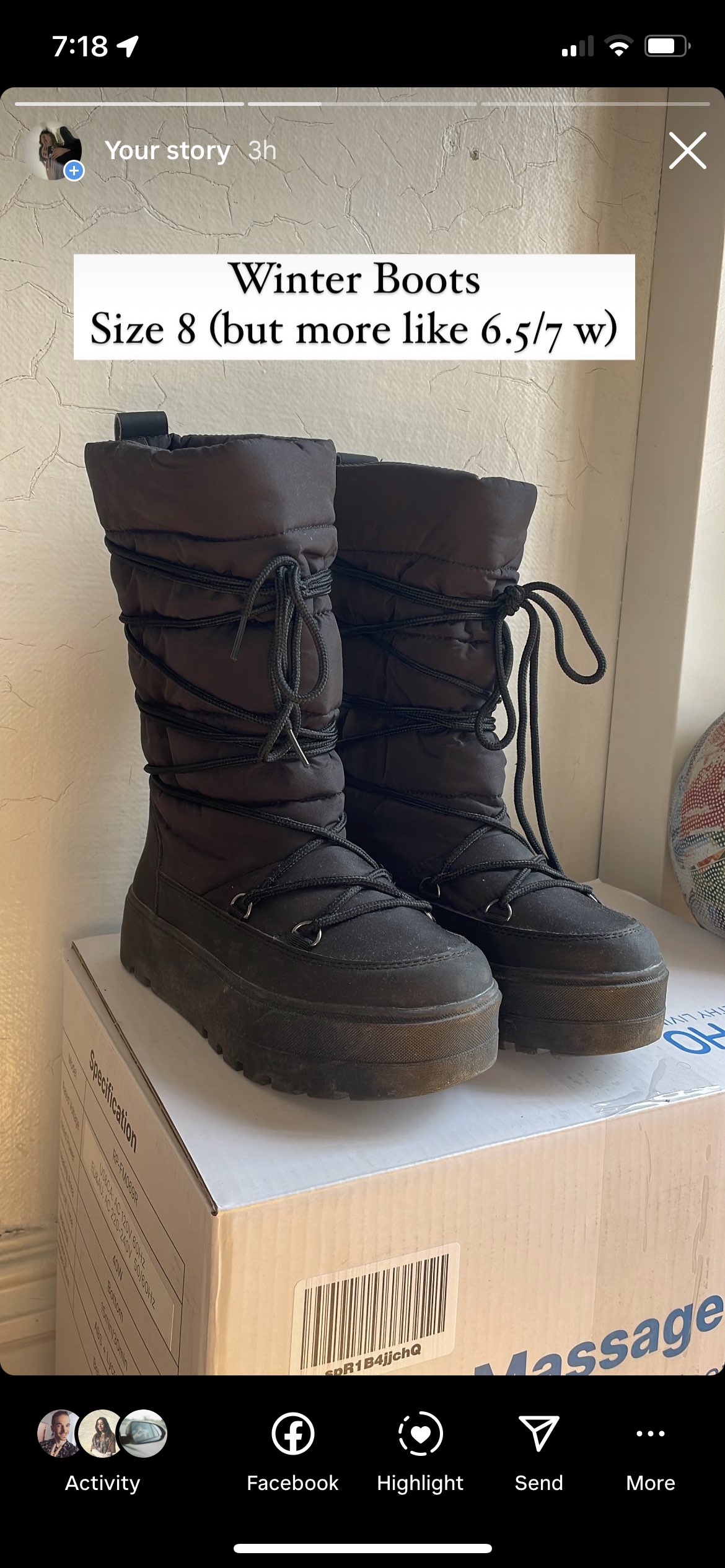 Winter boots