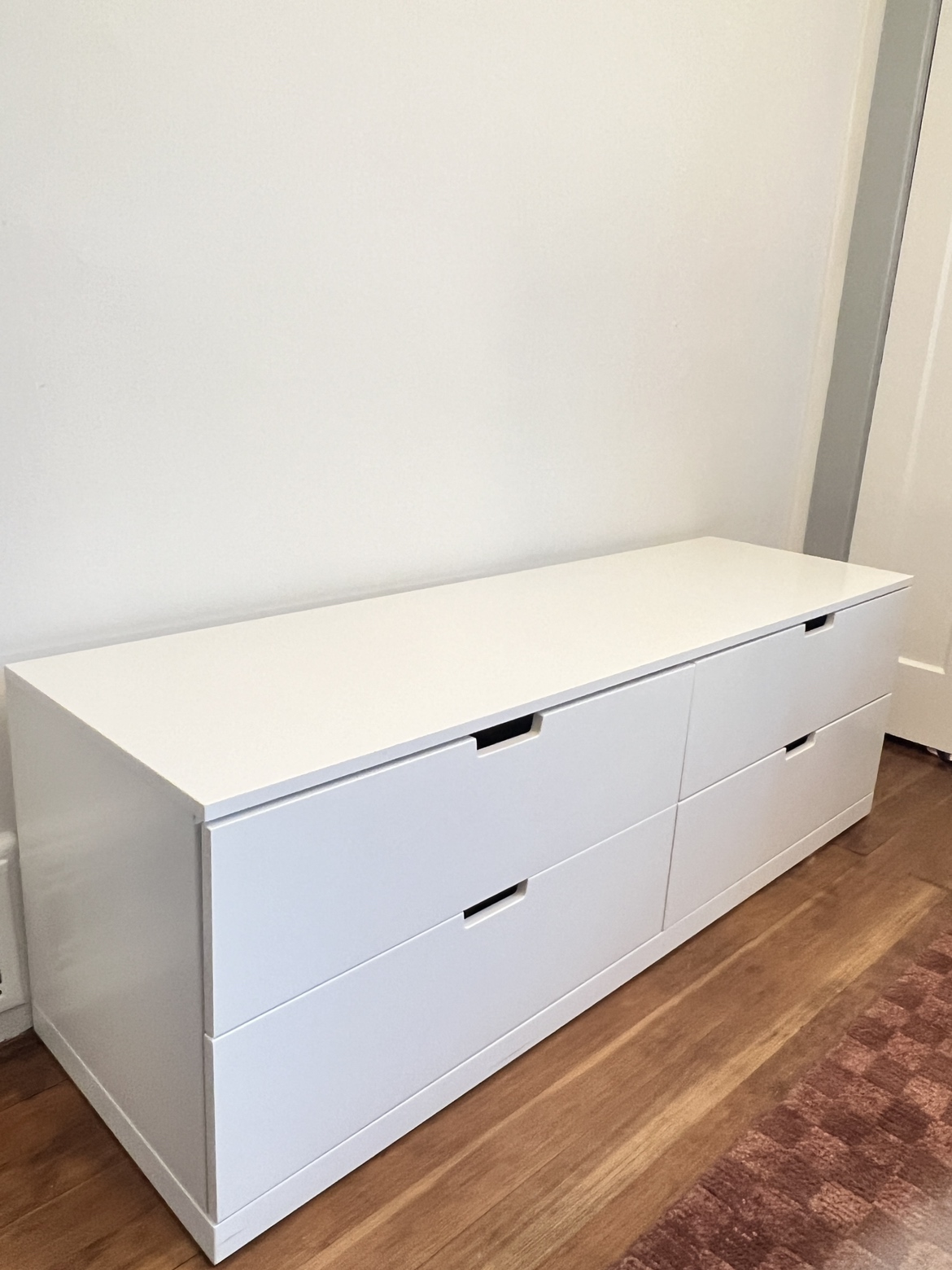 IKEA white 4 drawer unit - photo 2