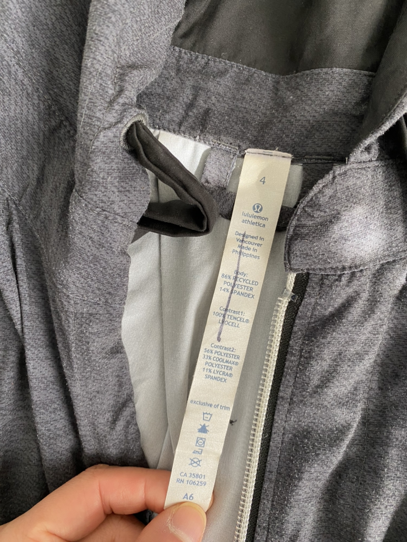 Lululemon Thin Long Outerwear (Size 4) - photo 2