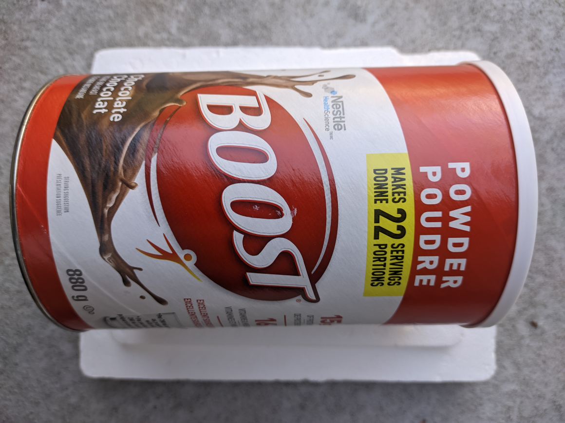 Free! Boost chocolate powder thumbnail