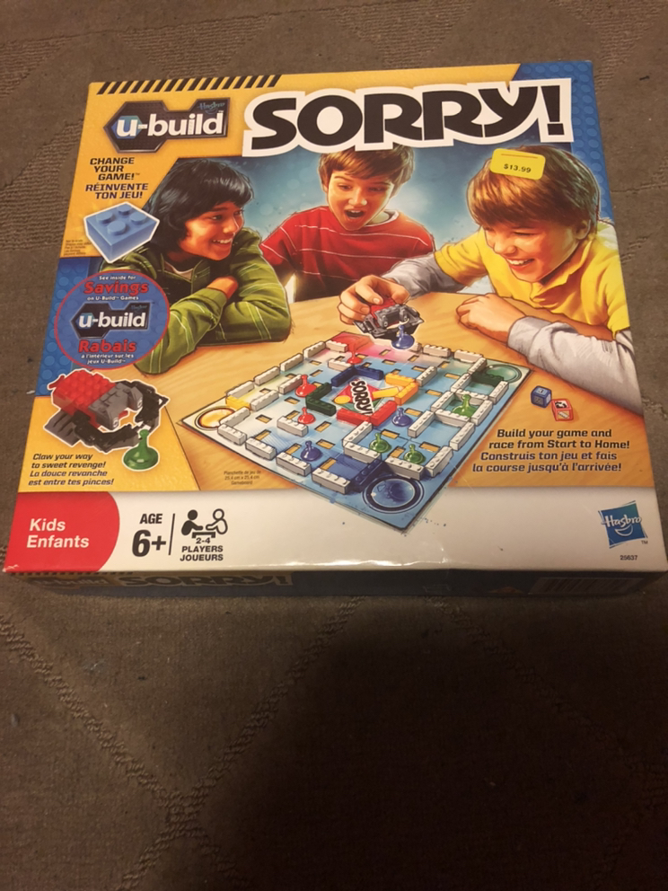 Sorry! U-Build Board Game thumbnail