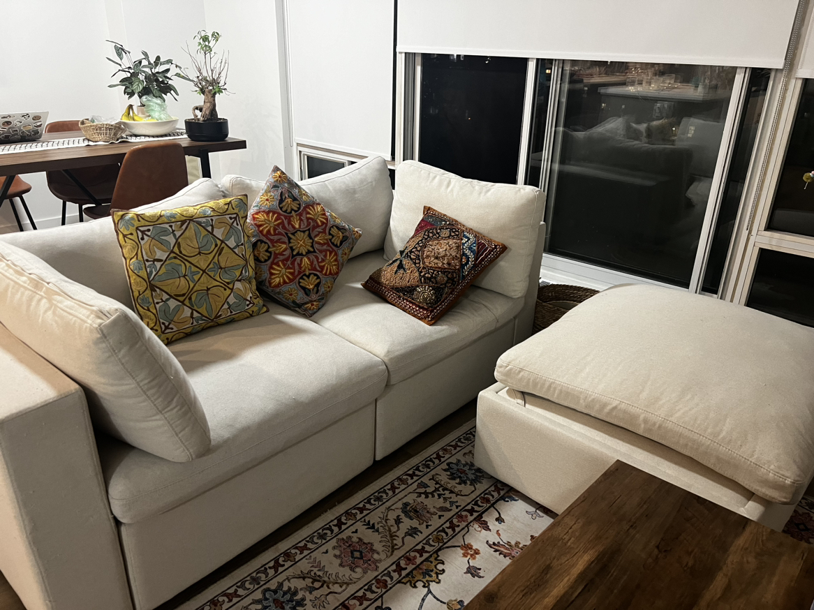 3 seater Couch Set with ottoman (Cozey Celio) - photo 2