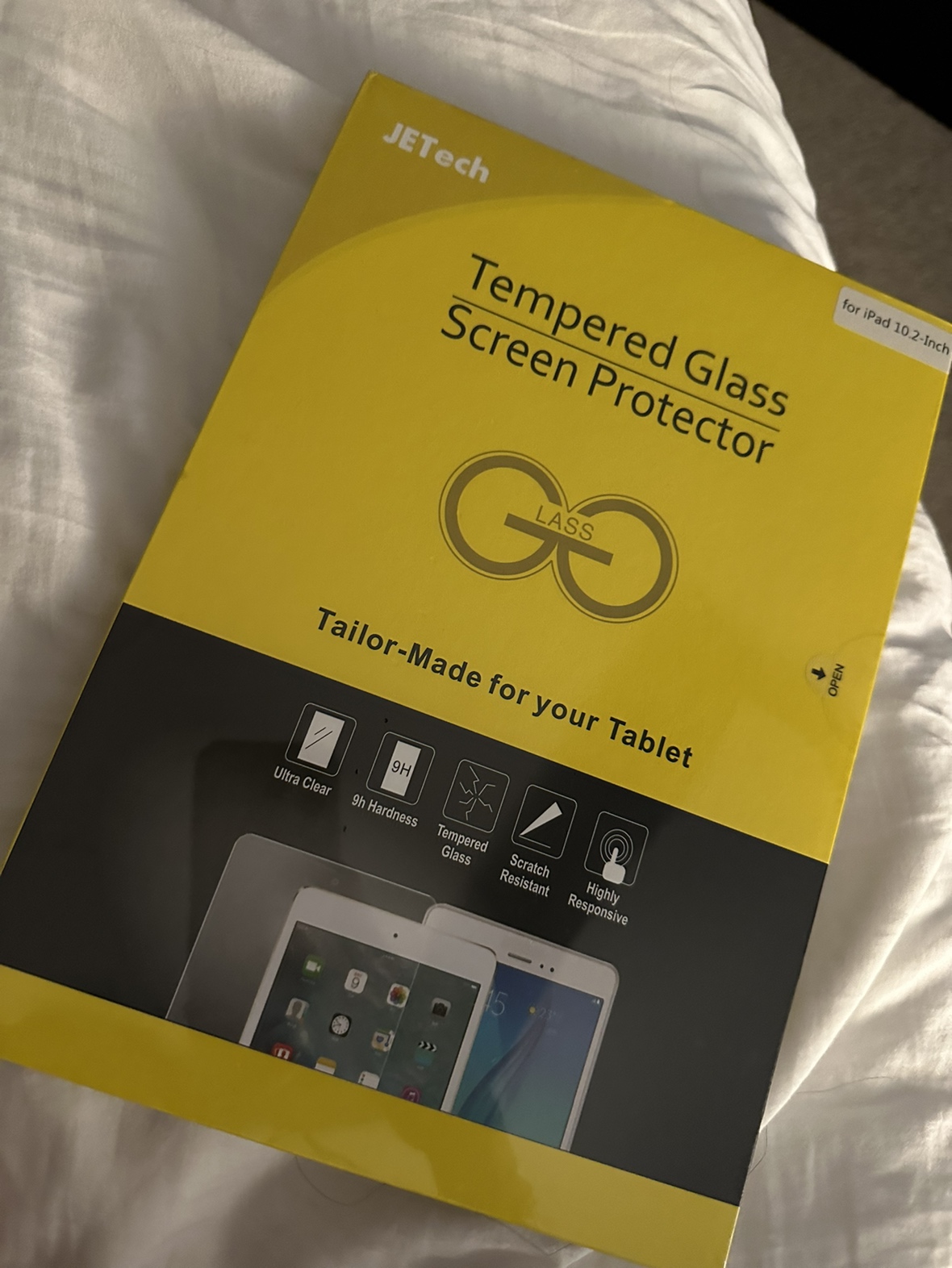 New*  JETech Screen Protector for iPad (10.2-Inch image indicator(2)
