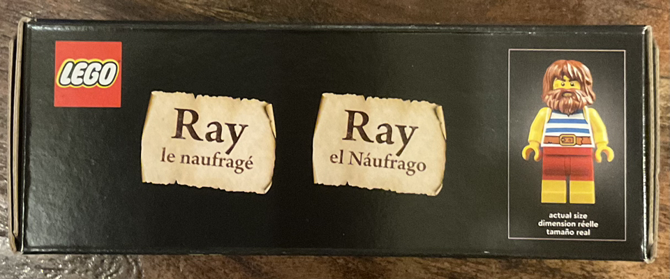 LEGO 40566 Ray The Castaway- Brand New - RETIRED image indicator(3)