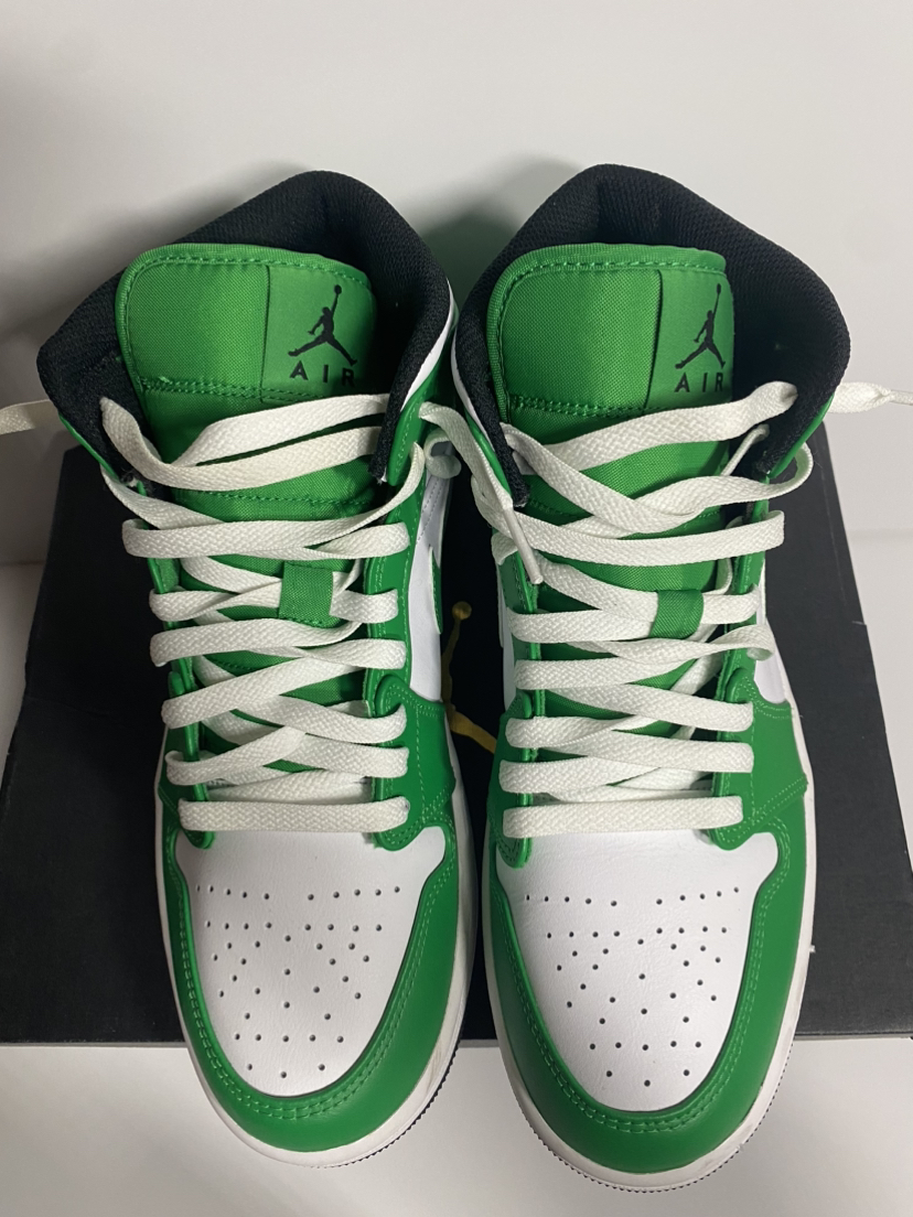 Jordan 1 Mid Lucky Green - photo 3
