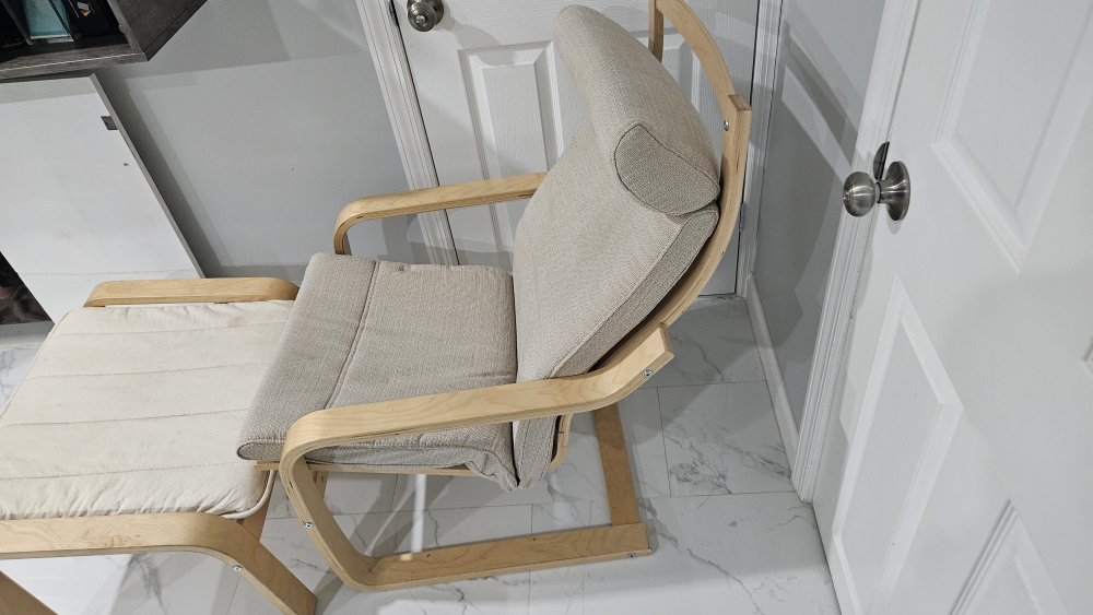 Armchair and ottoman (Ikea) - photo 2