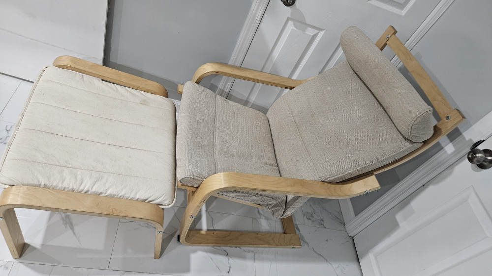 Armchair and ottoman (Ikea) - photo 3