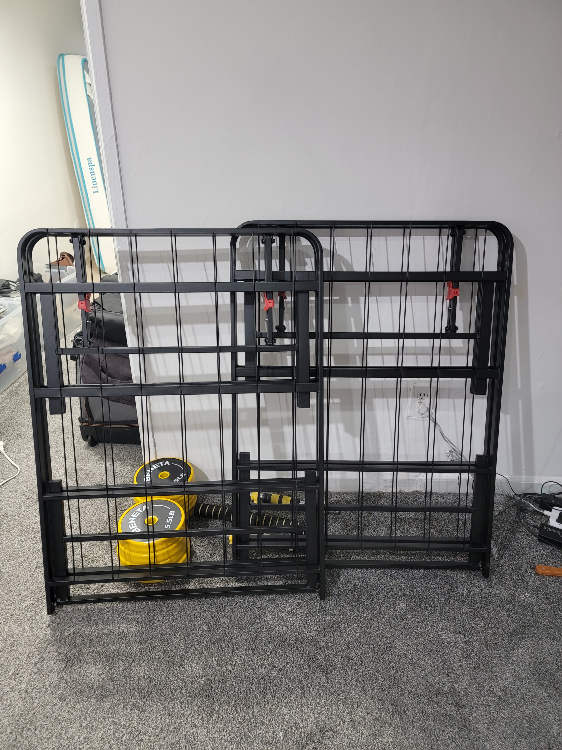 Queen Size Foldable Metal Bed Frame
