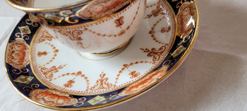 Royal Albert antique pattern teacup set image indicator(3)