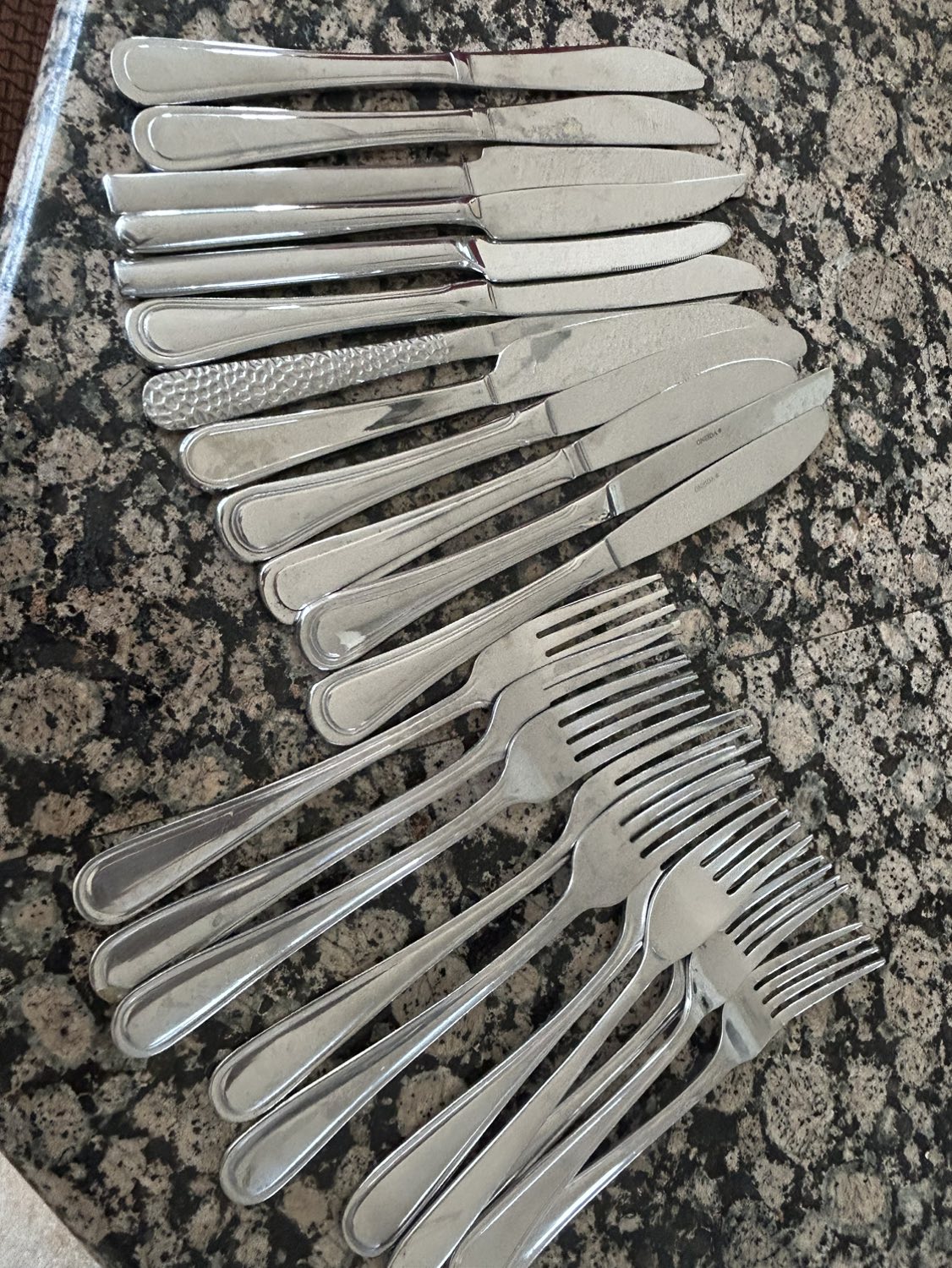 Assorted knives and forks #freecycle thumbnail