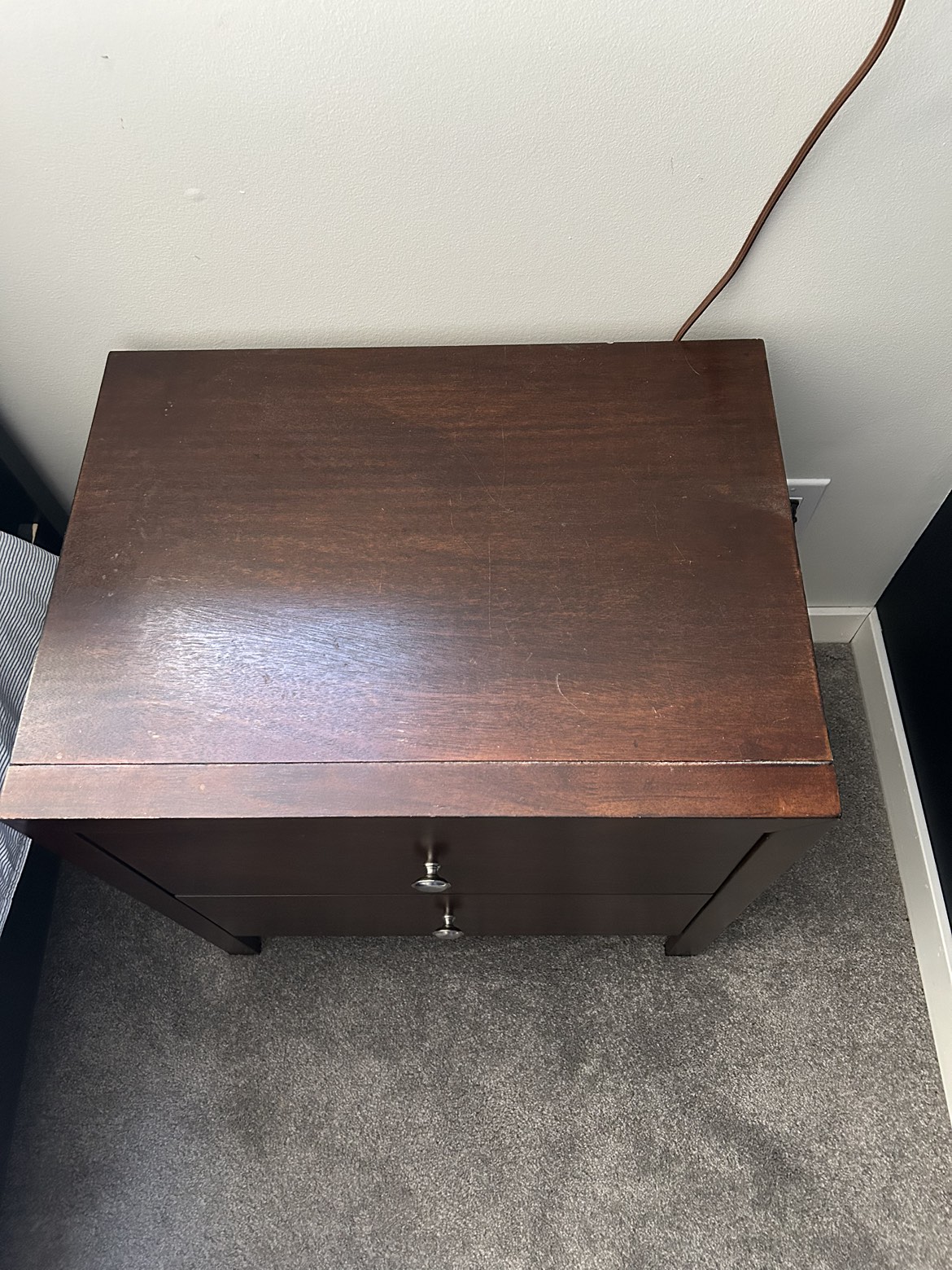 TWO Bedside Tables/Nightstands - photo 3