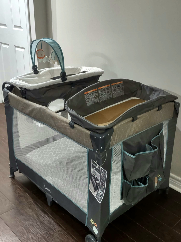 Ingenuity Playard (Playpen) & Millard Memory Foam Crib Mattress - photo 2