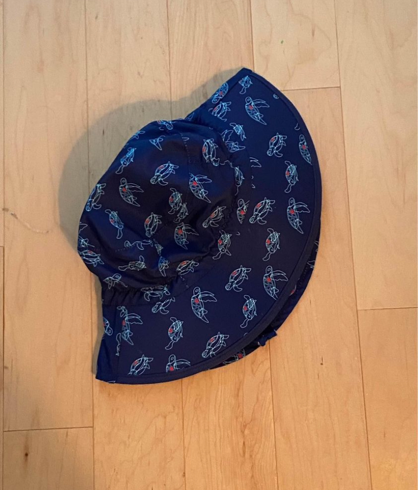Jan and Jul waterproof wide-brimmed Sun hat 12-36 months size L thumbnail