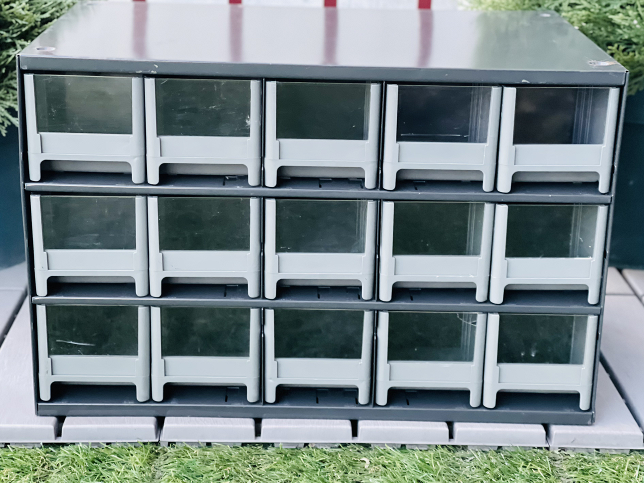 15-Drawer Steel Parts Craft Storage Cabinet - photo 4