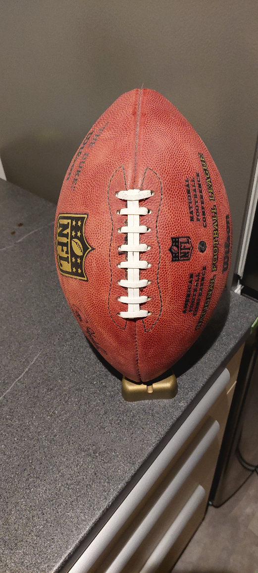 Jim Kelly  and others signed football - photo 2