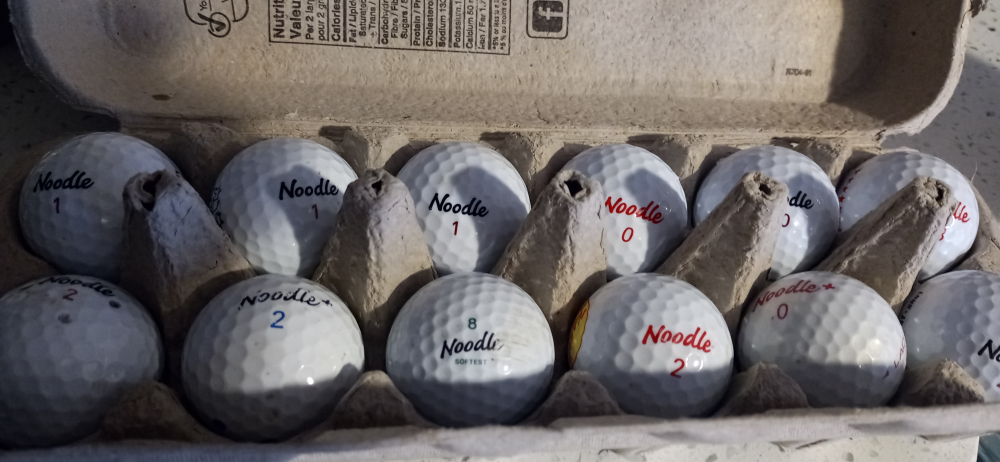 golf balls