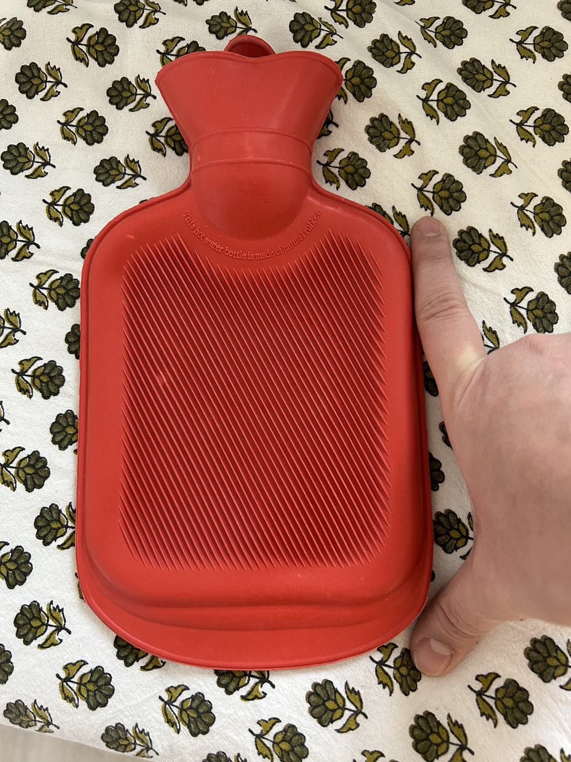 Hot water bag