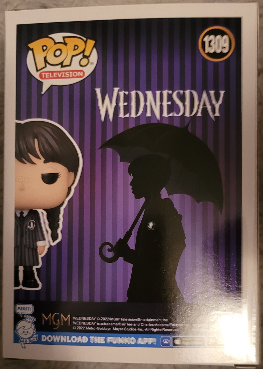 Wednesday Addams Funko Pop Figure - photo 3
