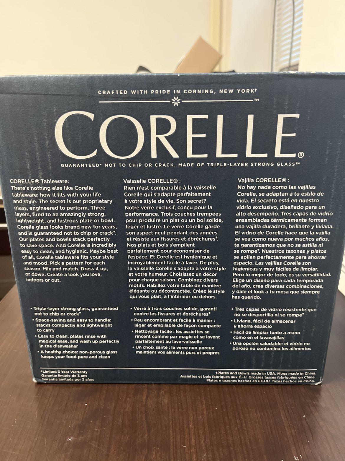 Brand New Corelle City Block dinnerware set image indicator(3)