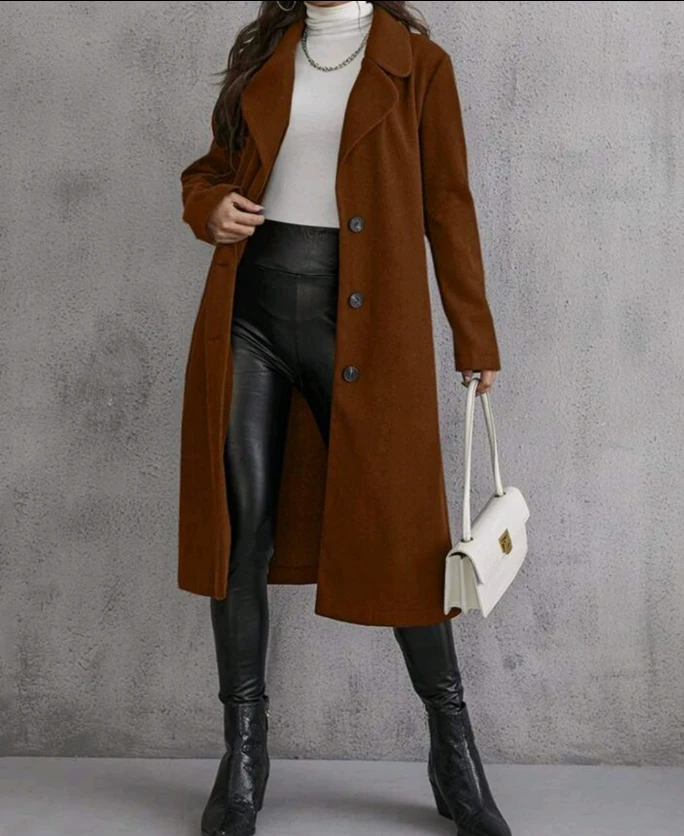 Lapel Neck Overcoat image indicator(2)