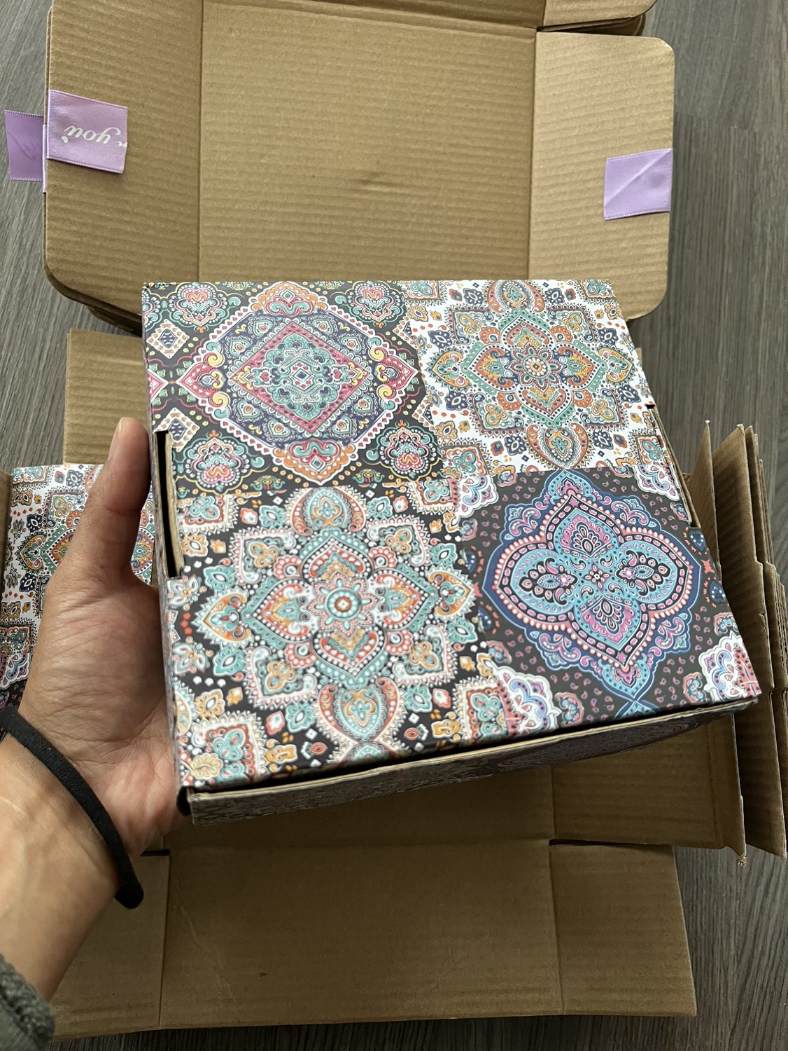 Set of 10 gift boxes image indicator(4)