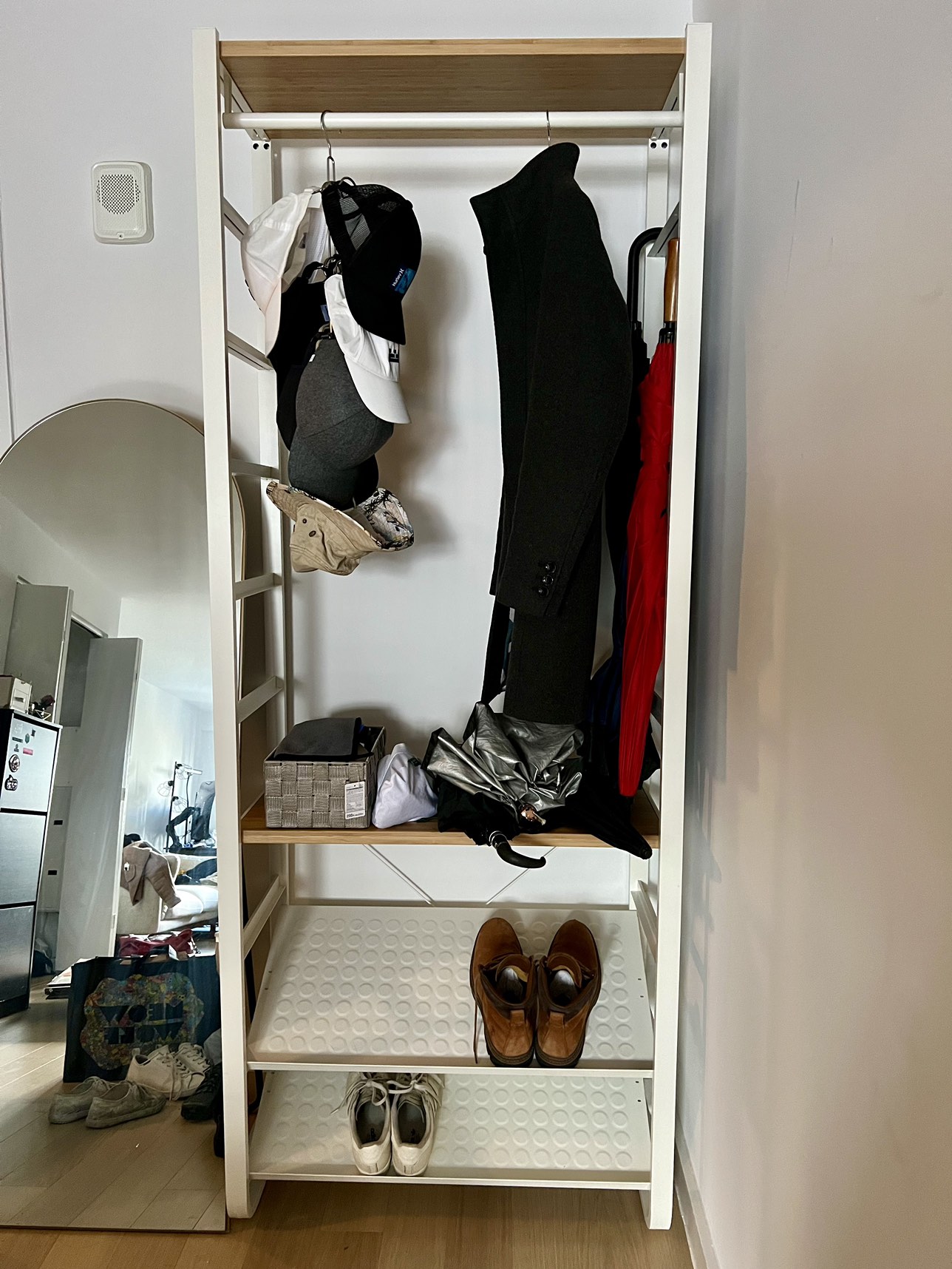 IKEA ELVARLI Cloth and Shoe Rack