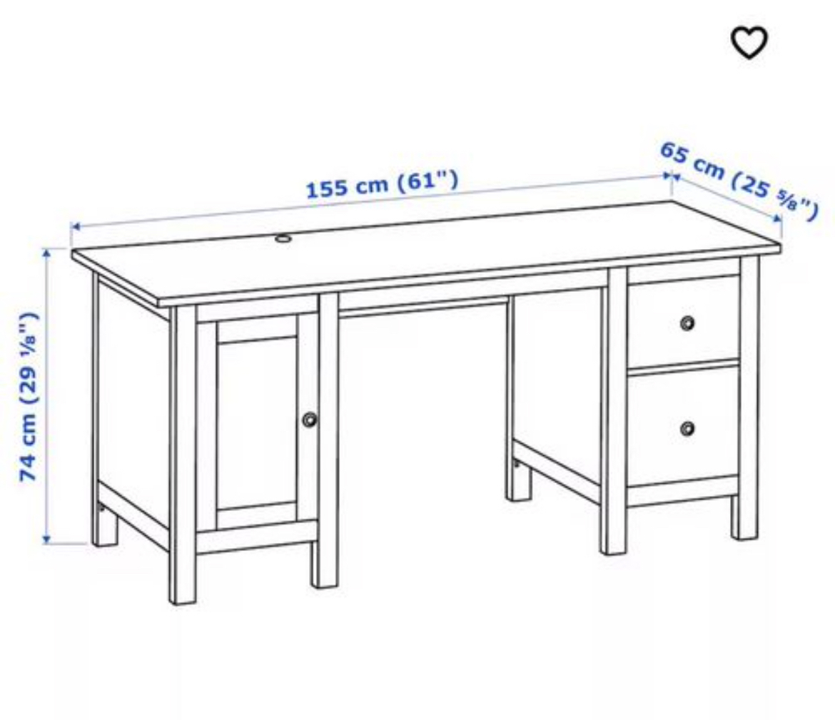 IKEA Hemnes Desk image indicator(3)