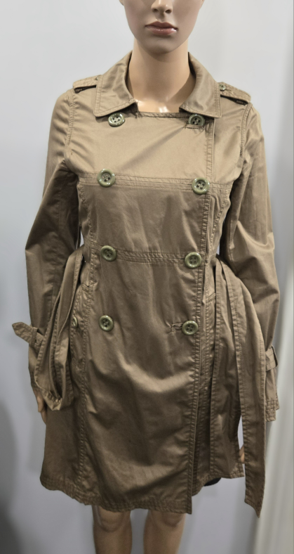 Japanese Luxury Designer A.T Atsuro Tayama Trench Coat XS/S image indicator(5)