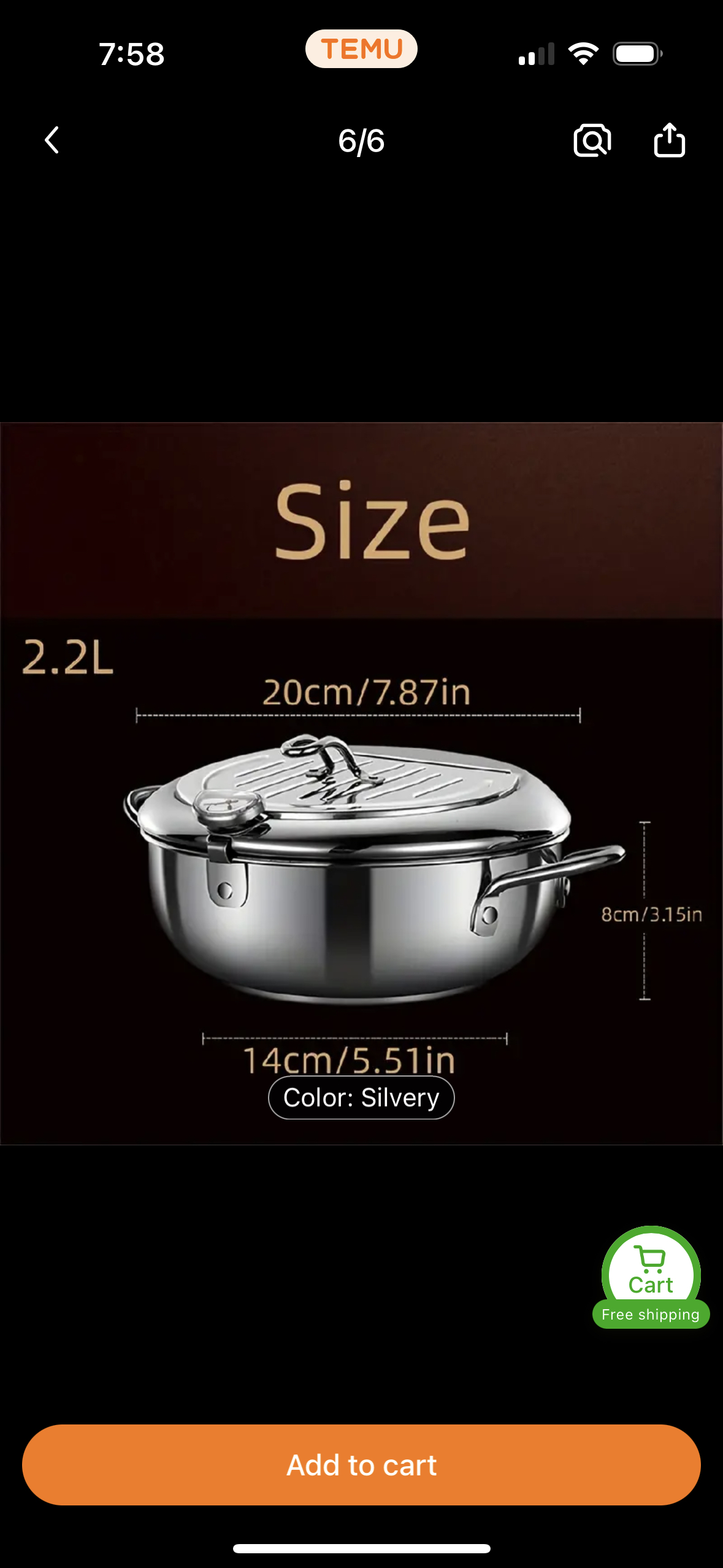 1pc Deep Fryer - photo 5