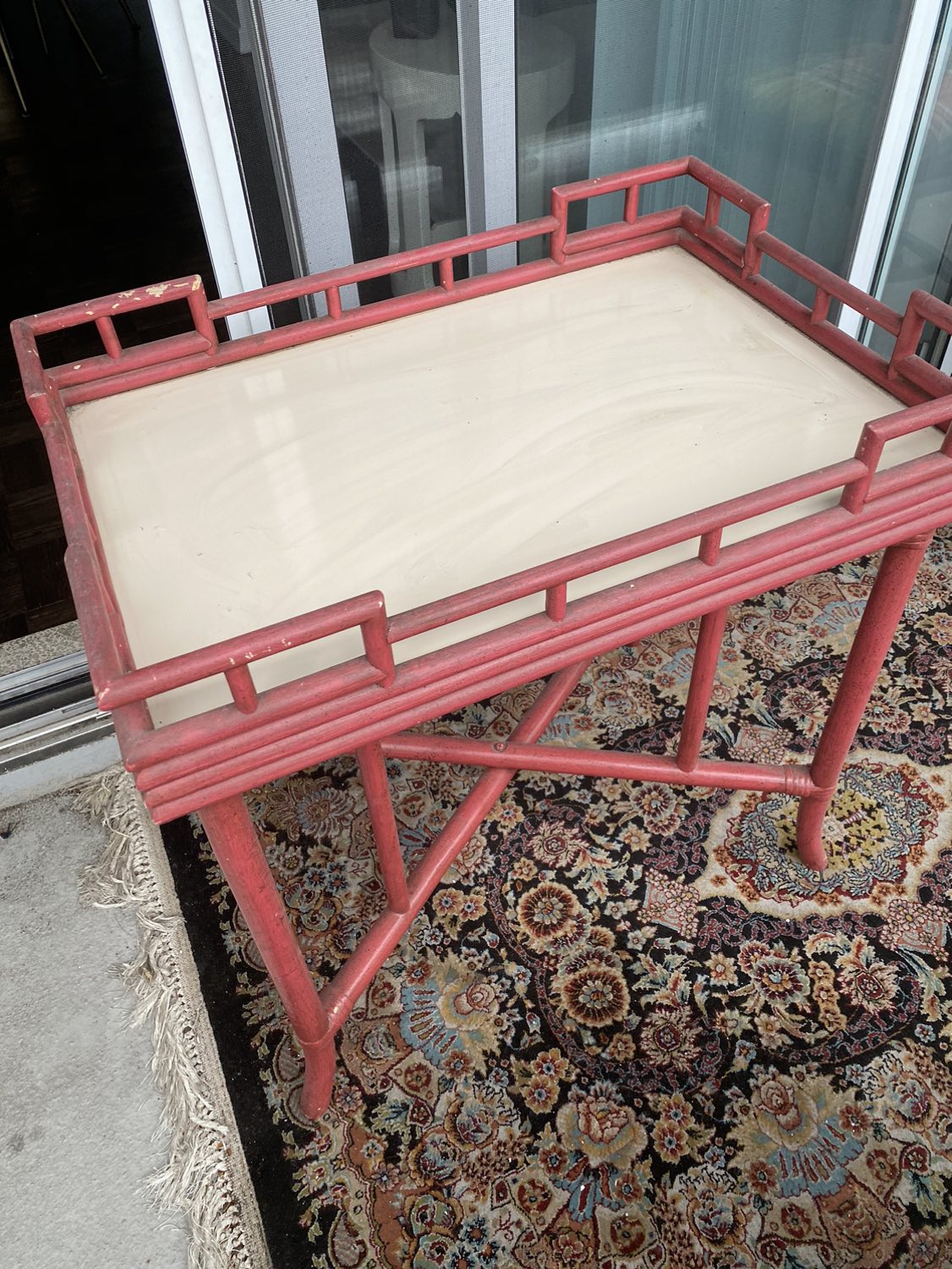 Oriental motif removable tabletop - photo 2