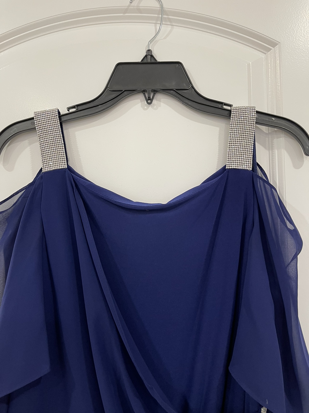 GORGEOUS ROYAL BLUE ELEGANT ONE PIECE PANTS SUIT - photo 3