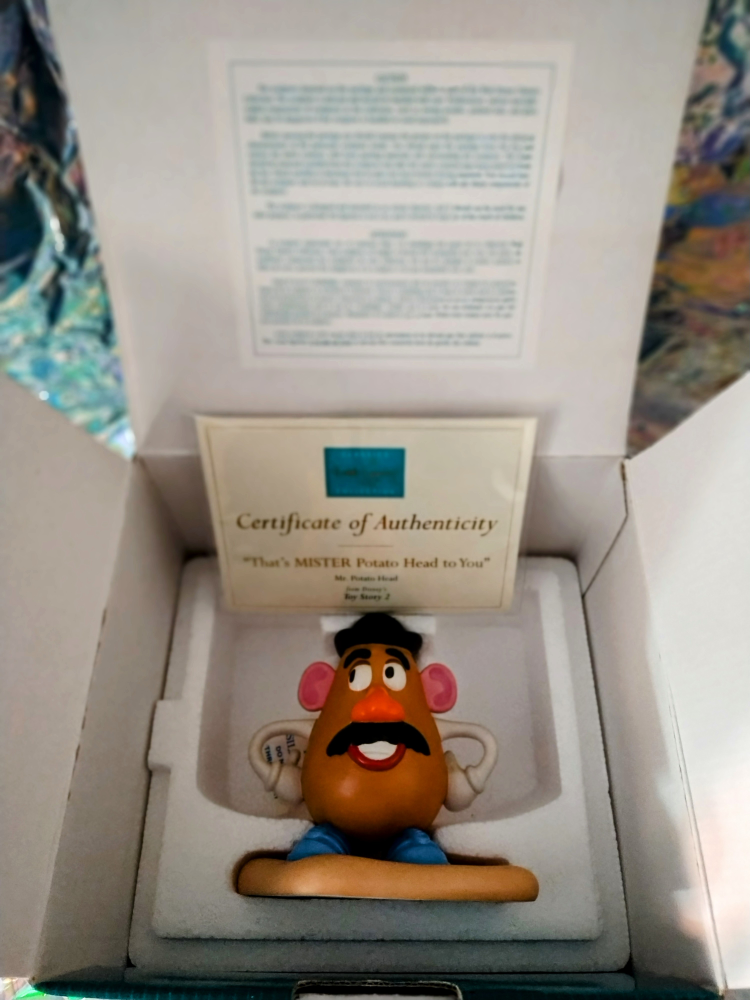 Disney Collection Toy Story 2 Mr. Potato Head Ceramic Figurine - photo 2