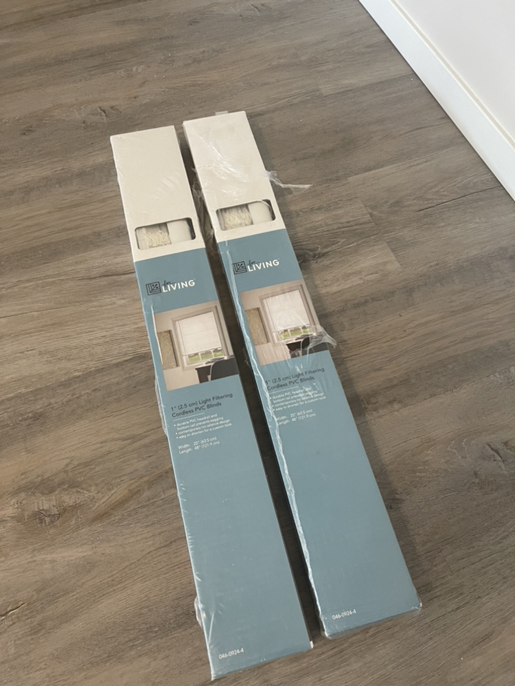 1” Light Filtering Cordless PVC Blinds thumbnail