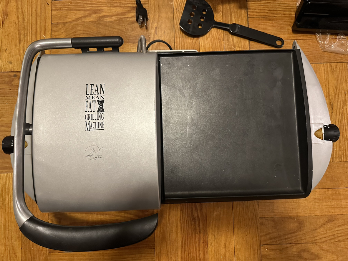 George Foreman G2 GF20G Lean Mean Fat Reducing Grilling Machine image indicator(4)