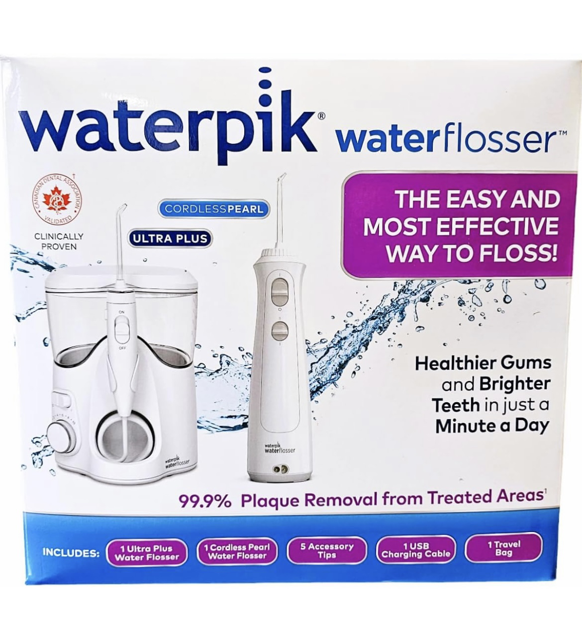 Waterpik - Waterflosser with Tips thumbnail