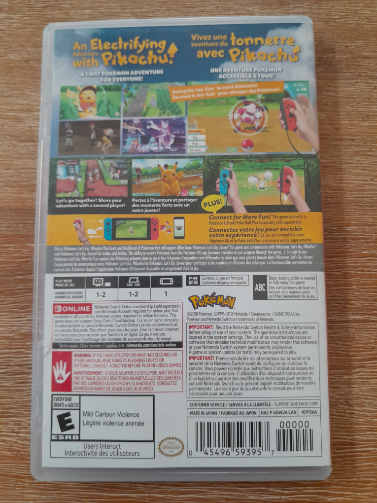 Nintendo switch - Let's go Pikachu - photo 3