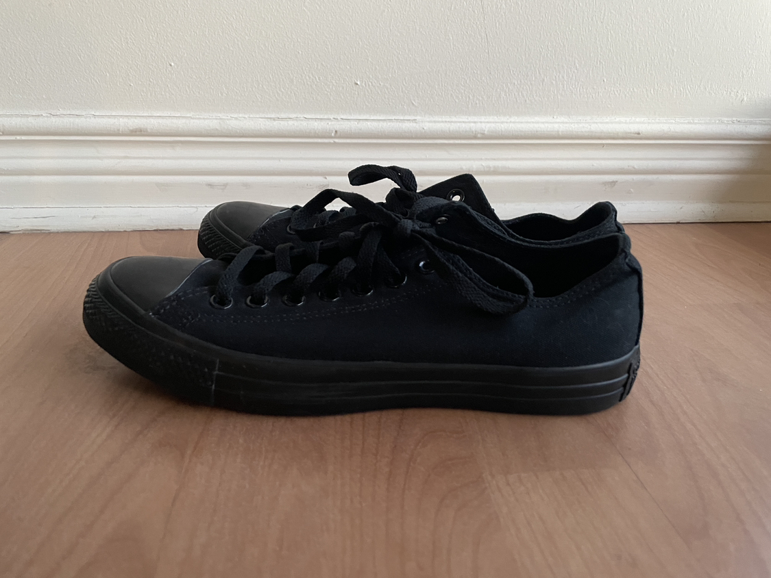 NEW converse sneakers chuck taylor black monochrome image indicator(8)