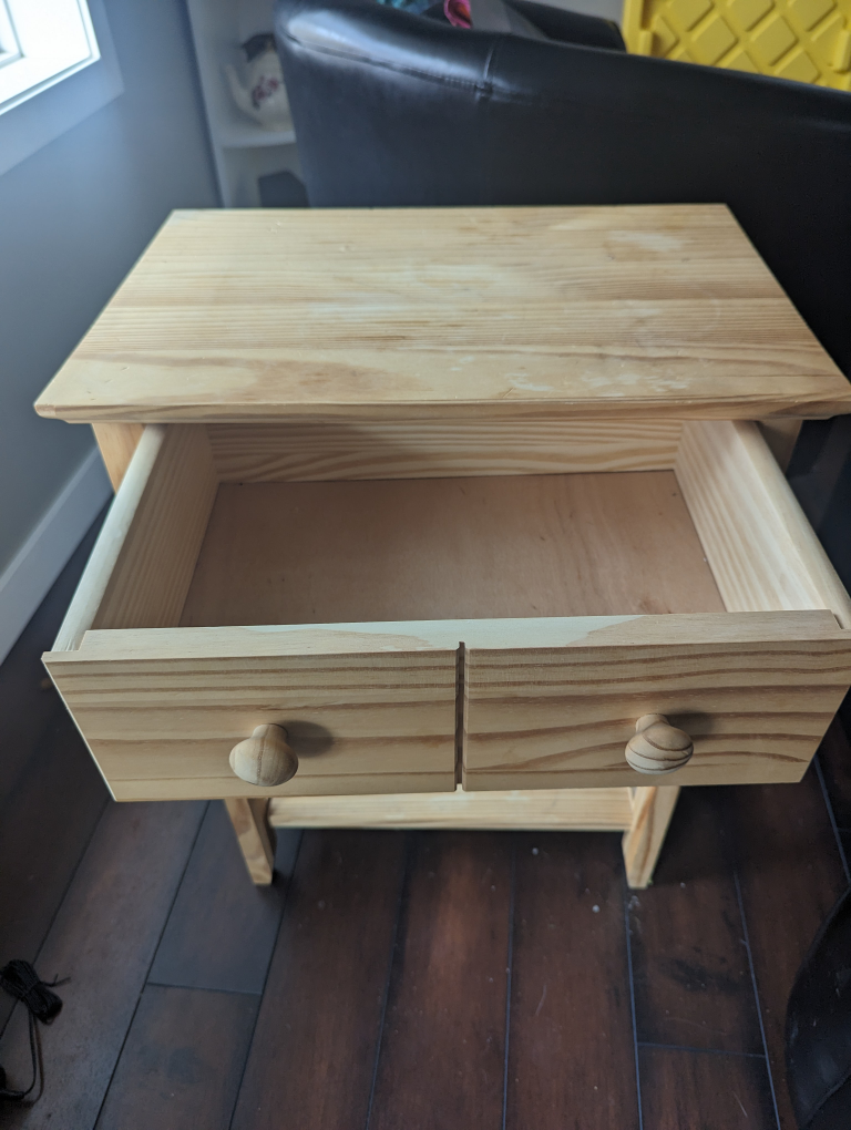 Wooden Side Table - photo 2