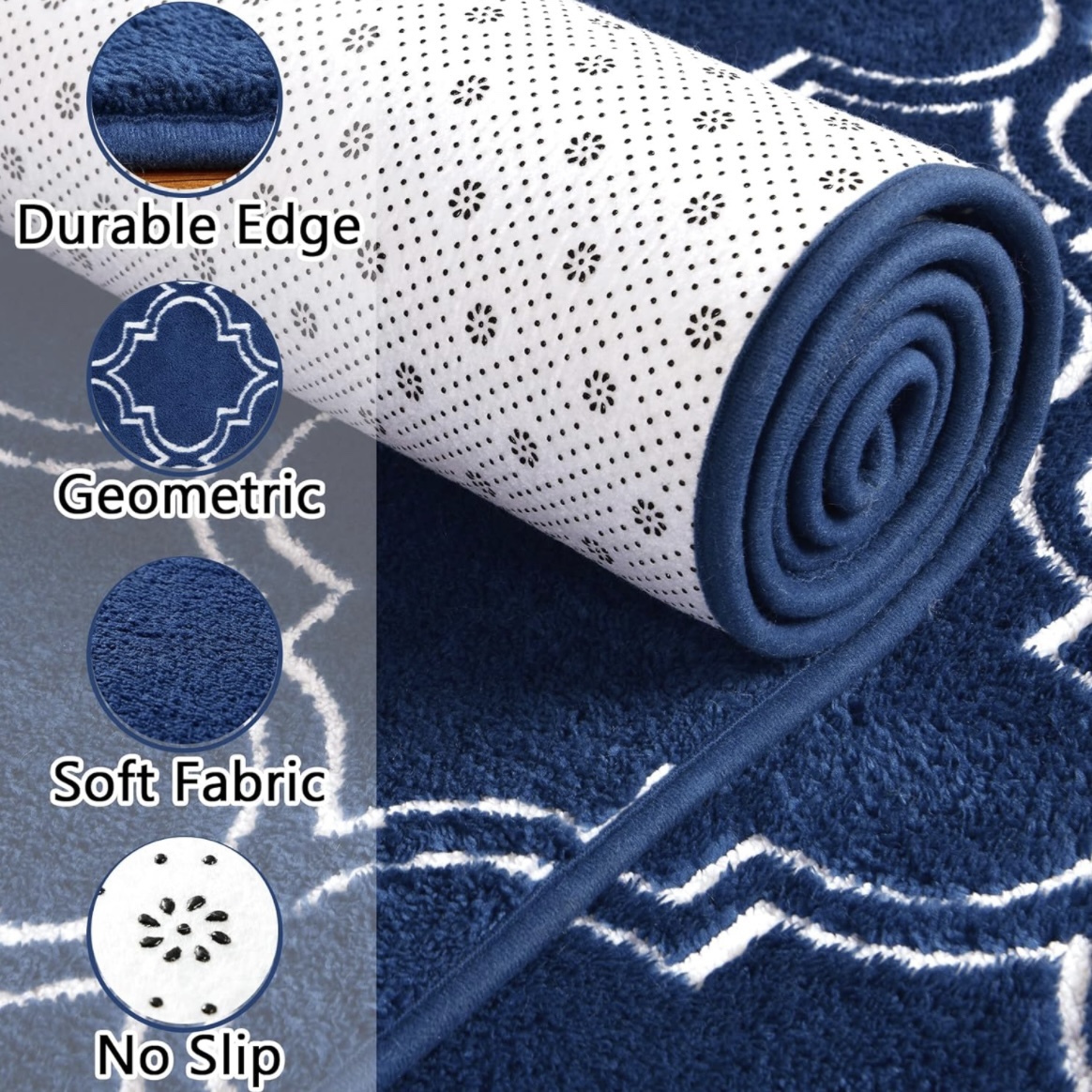 Geometric Modern Area Rug 5x7 - photo 2