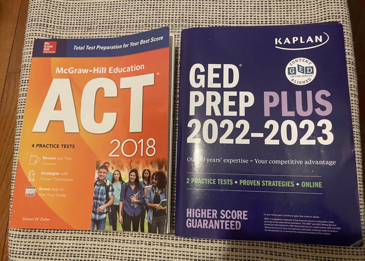 Kaplan GED prep plus 22-23+ ACT 2018