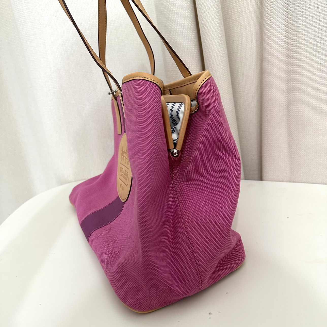 Pink Coach Hamptons Totebag - photo 3
