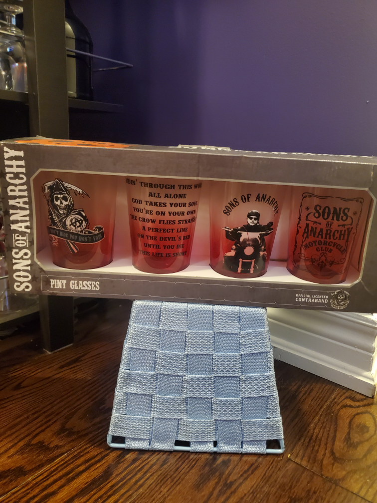 🏍Sons of Anarchy- set of 4 pint glasses
