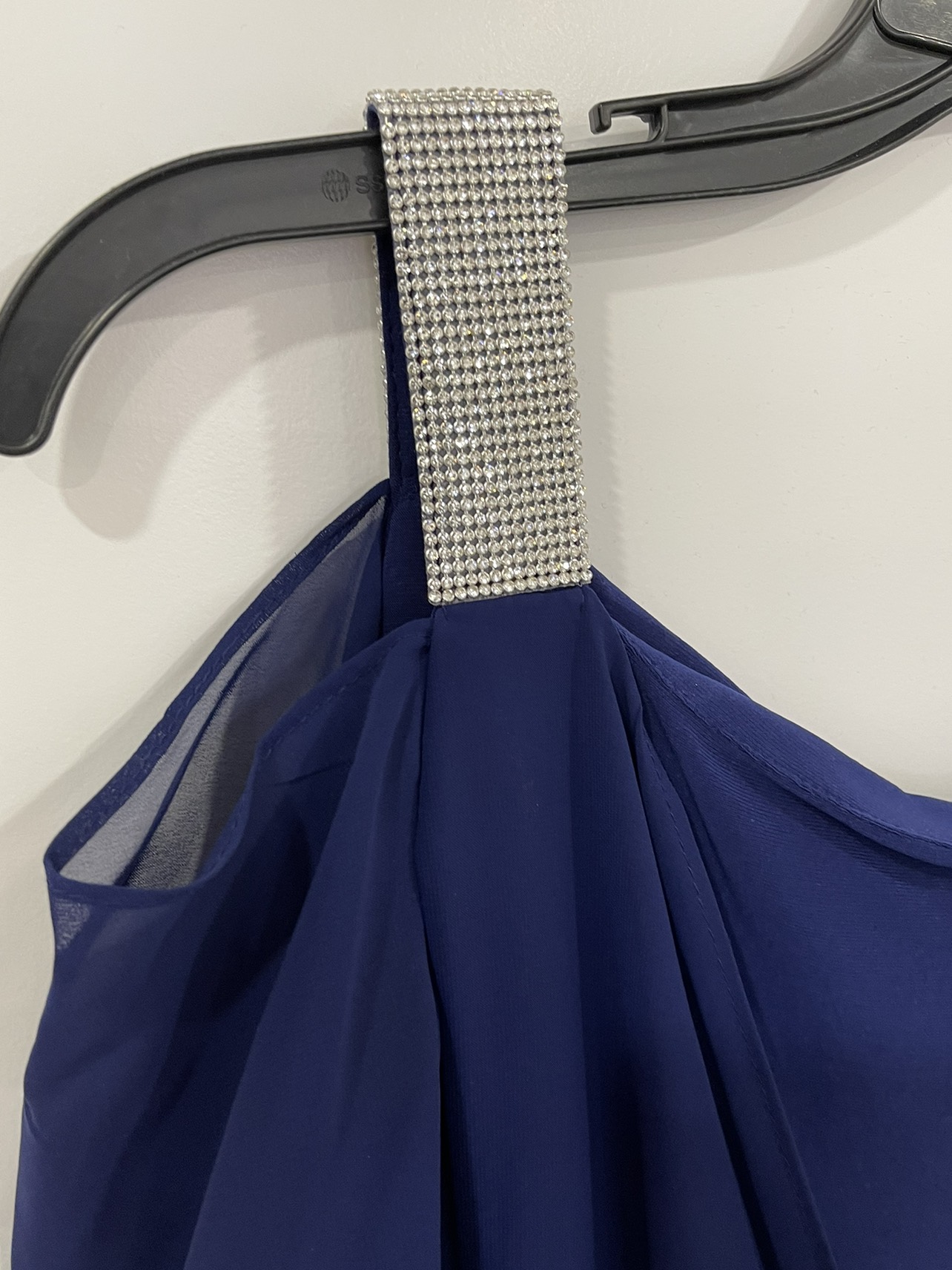 GORGEOUS ROYAL BLUE ELEGANT ONE PIECE PANTS SUIT image indicator(7)