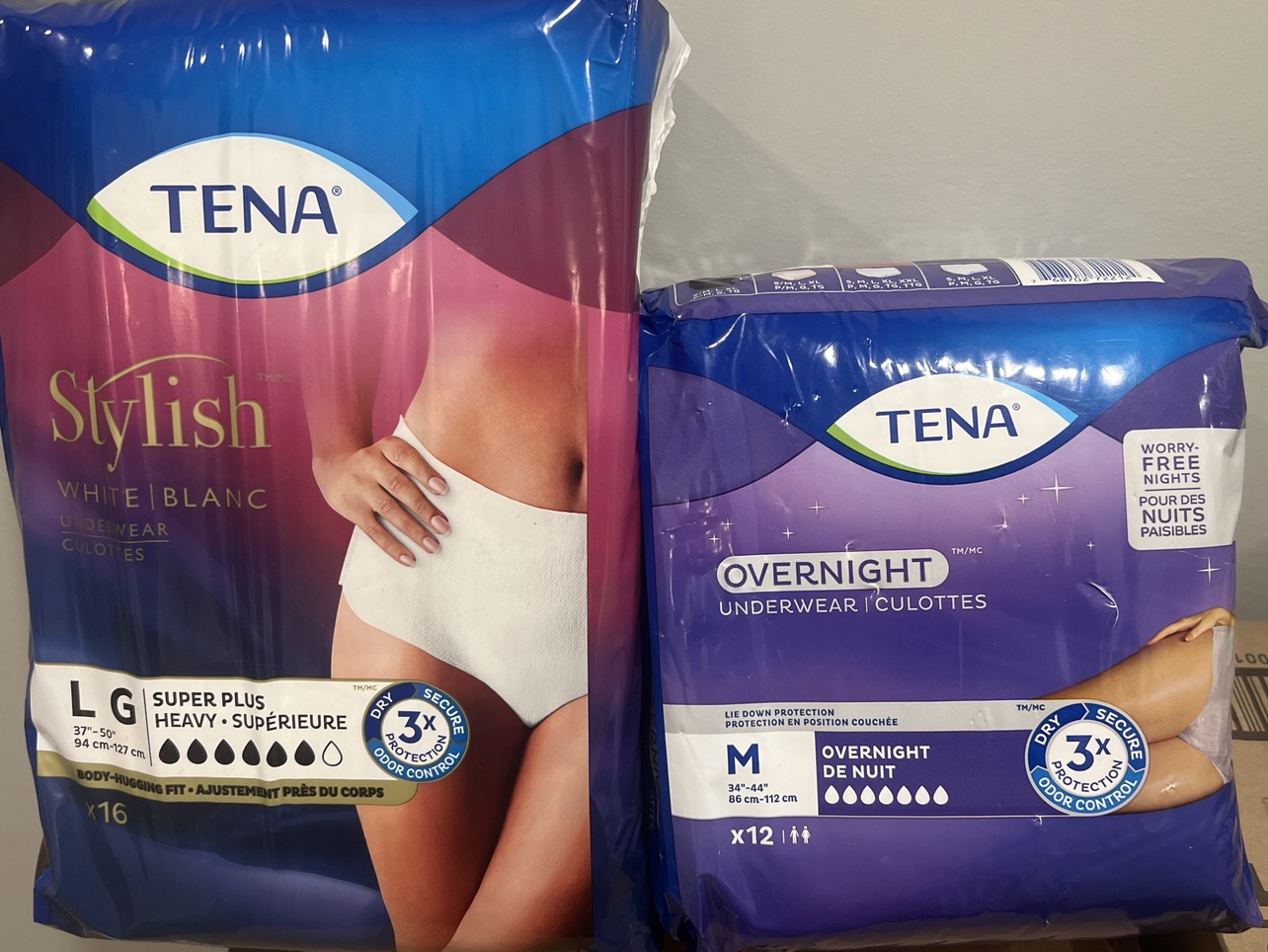 WOMENS SENIORS TENA PULL UP  BRIEFS ❤️ MISSISSAUGA , ON image indicator(3)