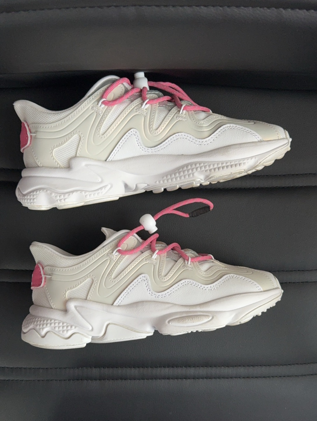 Adidas Ozweego White & Pink Sneakers image indicator(3)